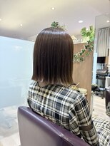 エル バイ ファースト(L by first)&nbsp;【L by first】縮毛矯正×切りっぱなし　10代/20代/30代/40代