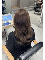 ソヨン 今池(SOYON)&nbsp;コテ巻き風パーマ×くすみベージュ