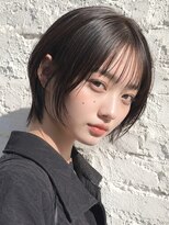 カライング(ing) 大人可愛い顔周りレイヤーボブウルフカットミディアム◎20代30代