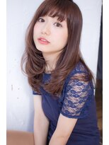 ロンドアベニール 北千住(Lond avenir)&nbsp;ミルクティーベージュ/顔周り/くびれレイヤー/シースルー/北千住