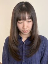 キングダム 元町店(KINGDOM)&nbsp;ナチュラルブラウン×柔らかレイヤーロング