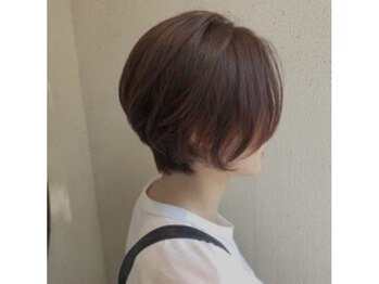 サンクチュアリー 千里山(Sanctuary)の写真/[千里山駅すぐ]ショートカットはシルエットが命♪乾かすだけでキマる、再現性の高いカット技術に感動☆