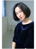 抜け感クールボブ