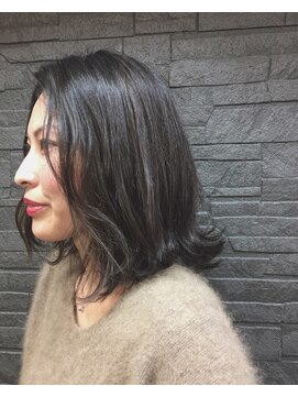 ヒスヘアー クリエイティブスペース(hys hair creative space by lauto) 伸ばしかけミディアム