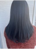 ブルーブラック 透明感 10代20代30代