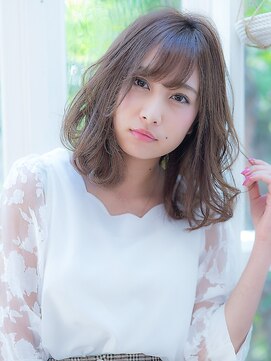 オーブ ヘアー ブランコ 久米川店(AUBE HAIR Blanco) シースルーバングのふんわりヘア★