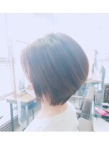 ヘアアンドメイク イムス(hair&make imus) 【imus】ナチュラルショートボブ