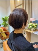 丸みショート