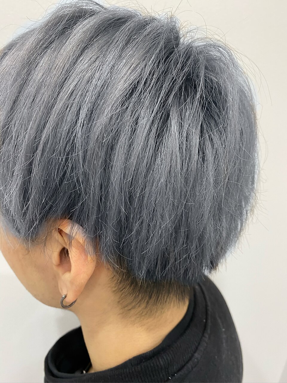 グレイヘアーマッシュ：L142091532｜コレクト(collect)のヘアスタイル