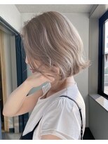 リアラバイアルティナ 船橋店(Liara by artina)&nbsp;パールベージュ_アッシュミルクティー_ハイトーンカラー