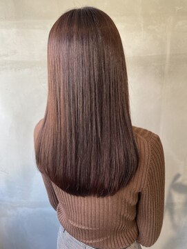 ヘアーサロンウル(hair salon ulu) ナチュラルピンクベージュ