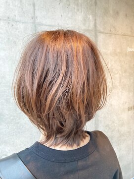 ジーナハーバー(JEANA HARBOR) くびれミディアムボブ☆柔らかいパーマスタイル