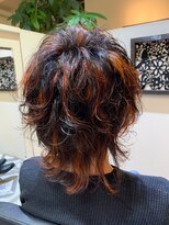 プロメール パーマ　ウルフショート