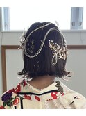 卒業式ヘアセット