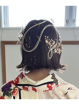 そうろと 卒業式ヘアセット