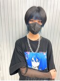 ▽□□▽ブルーインナーセクションカラー×中性ウルフ