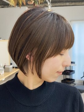 トト 船橋店(toto.) 黒髪/グレーベージュ/レイヤーロング/前髪パーマ[西船橋/津田沼]