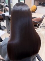 ユーフォリア 銀座本店(Euphoria) 髪質改善　ストレート　ナチュラルブラウンカラー　ロングヘア