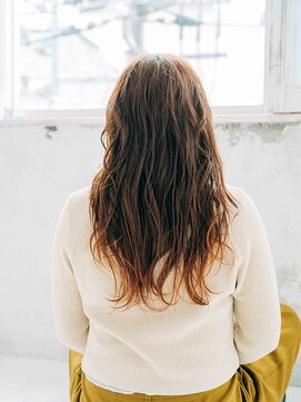 エクファ ヘア シェリル 草津 南草津店(ex-fa hair cherir) 切りっぱなしボブエアリーロング美髪のススメピンクブラウン