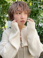 オーブ ヘアー ビセラ 広島4号店(AUBE HAIR vicella) 20代・30代_垢抜け無造作パーマ_アッシュベージュ