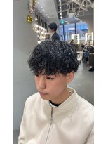 ウノプリールヴァモス(unopulir Vamos)&nbsp;ツイストスパイラルパーマ刈り上げパーマ黒髪ツーブロック