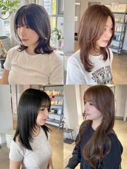 ザコーストバイネオリーブ 辻堂店(The coast by neolive)の写真/骨格や髪質、ライフスタイルまで計算した似合わせカット♪韓国風レイヤー・くびれヘアでトレンド感を！