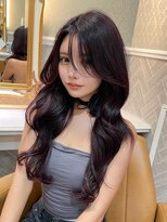 【Shina】メルティカラー似合わせカットウェーブミディ髪質改善