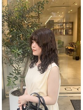シアン 矢場町店(CYAN.) 柔らかい印象のナチュラルウェーブパーマ!