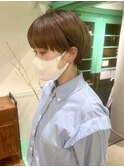 すっきりマッシュショート