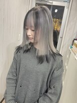 オアフ(Oahu) ホワイトグレー×フェイクブラックデザイン
