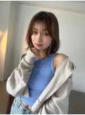 顔まわり/ボブ/韓国風/レイヤーカット/髪質改善