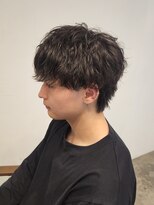 ニアウ 伊勢崎連取店(Niau)&nbsp;マッシュウルフ波巻きツイストスパイラルパーマ