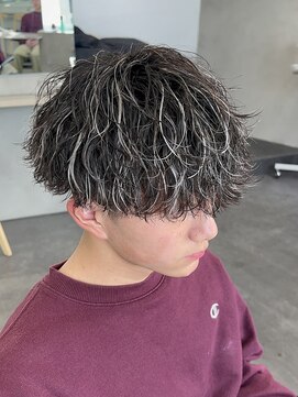 フィフス 仙台(fifth) ツイストパーマツイストスパイラルパーマメンズハイライトパーマ