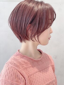 セイドット リー(Say. Ree) Say.ショートボブチェリーブラウンチェリーレッドミニウルフ青山