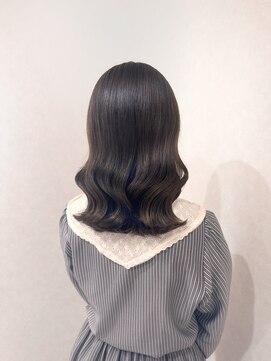 アプローズ(applause.) イルミナカラーでつくる【オリーブグレージュ】