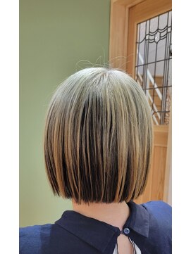 ルナティー(Lunaty) アンブレラカラー　白髪ぼかし