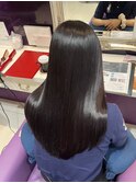 京都 髪質改善 艶髪 暗めカラー