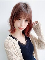 銀座/ショートボブ/髪質改善/顔周りレイヤー/韓国/ブリーチなし
