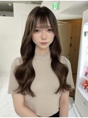 ナチュラルブラウン シールエクステ