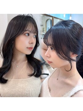 ロンドアベニール 北千住(Lond avenir) 姫カットレイヤー/暗めカラー/韓国風巻き/レイヤーカット北千住