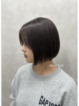 ロウ 札幌(ROW) ショートボブ/ボブ/切りっぱなしボブ/小顔ボブ