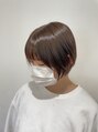 ウィズ 船橋習志野店(Wiz)&nbsp;丸みショートボブ/ショートカット簡単にまとまるので簡単セット
