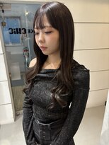 ヘアーメイクチック(HAIR MAKE CHiC) シールエクステ チョコレートブラウン