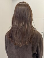 ローレンジウ(LOREN JU)&nbsp;ミディアムヘア/暗めカラー/グランマッシュ/名駅/レイヤーカット