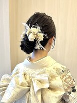 綾橘&nbsp;成人式　ヘアセット＆振袖着付　［所沢］