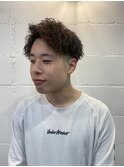 メンズカットテーパーフェードスキンフェードツイストスパイラル