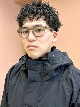 イギー(igggy) メンズパーマ メンズカット ショート パーマ レイヤー