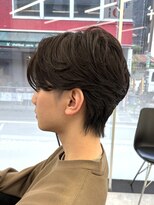 ブラウン(Brown) MEN’S/フェザーパーマ/ニュアンスパーマ/藤沢美容院