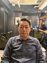 ザ マン ニューヨーク 神谷町店(THE MAN NewYork)&nbsp;大人海外イケオジ七三分けフェード