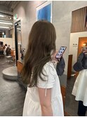【RIE】ブリーチなしダブルカラーでつくるオリーブ